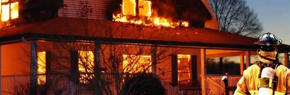 fire damage repair emergency response at a residential property affected by an active house fire in Albany, NY